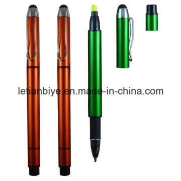 Stylo de marqueur de marqueur, stylo fluorescent (LT-D006)